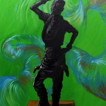 Cloud Chatanda Fake Life Oil On Canvas 100cm x 112cm