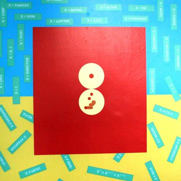 Winifrid Luena Transcend={0=1),(1=0),(1=0)} Vinyl Print 90cm x 90cm