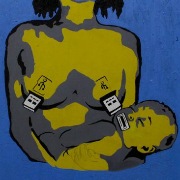 Kalasinga Untitled Acrylic on Canvas 61 x 92cm Price on request